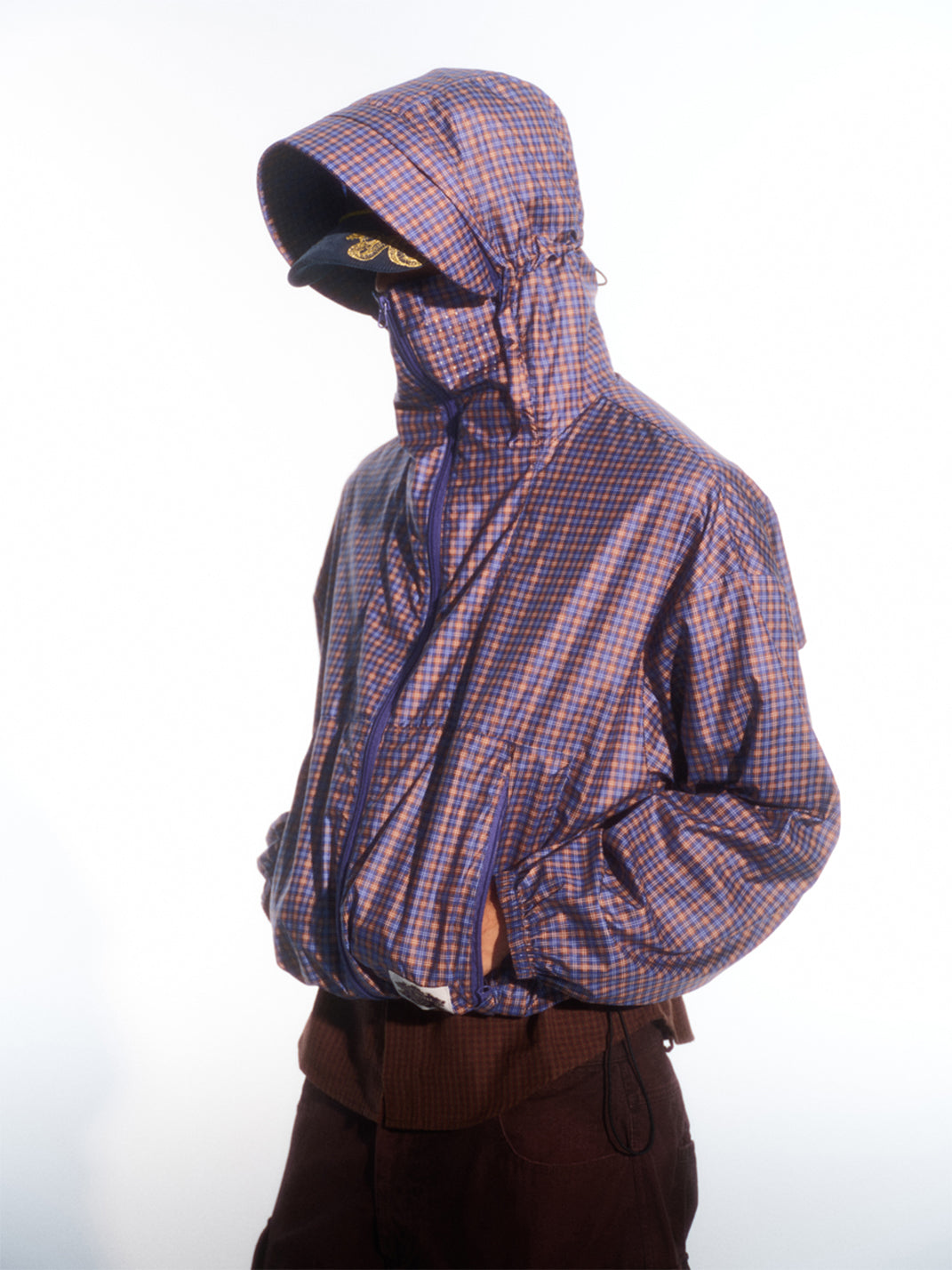 TREclub | Retro Plaid Sun Protection Jacket - PSYLOS 1, TREclub | Retro Plaid Sun Protection Jacket, Jackets, TREclub•JAPAN, PSYLOS 1